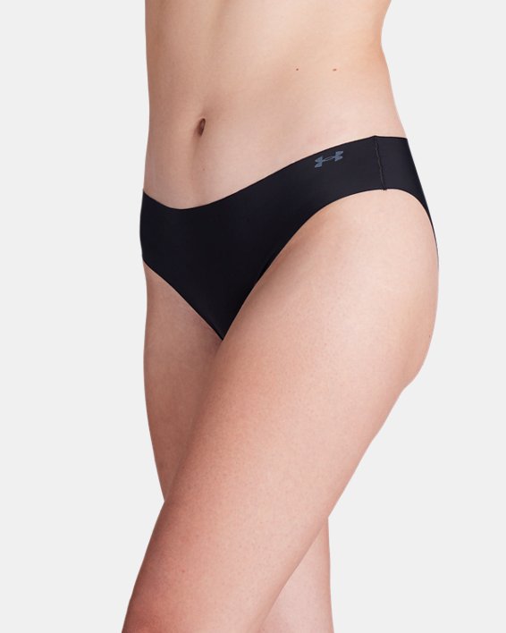 Bikini invisible UA Pure Stretch para mujer - Paquete de 3, Black, pdpMainDesktop image number 2